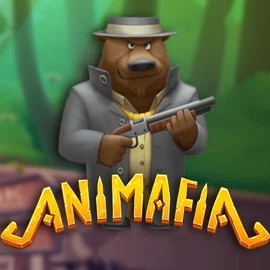 Official Slots logo: Animafia by Peter & Sons at BetOnRed Casino