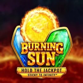 Burning Sun online game logo by Wazdan on betonredkasyno.org.pl