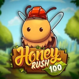 Honey Rush 100 slot visual from Play'n GO available on betonredkasyno.org.pl
